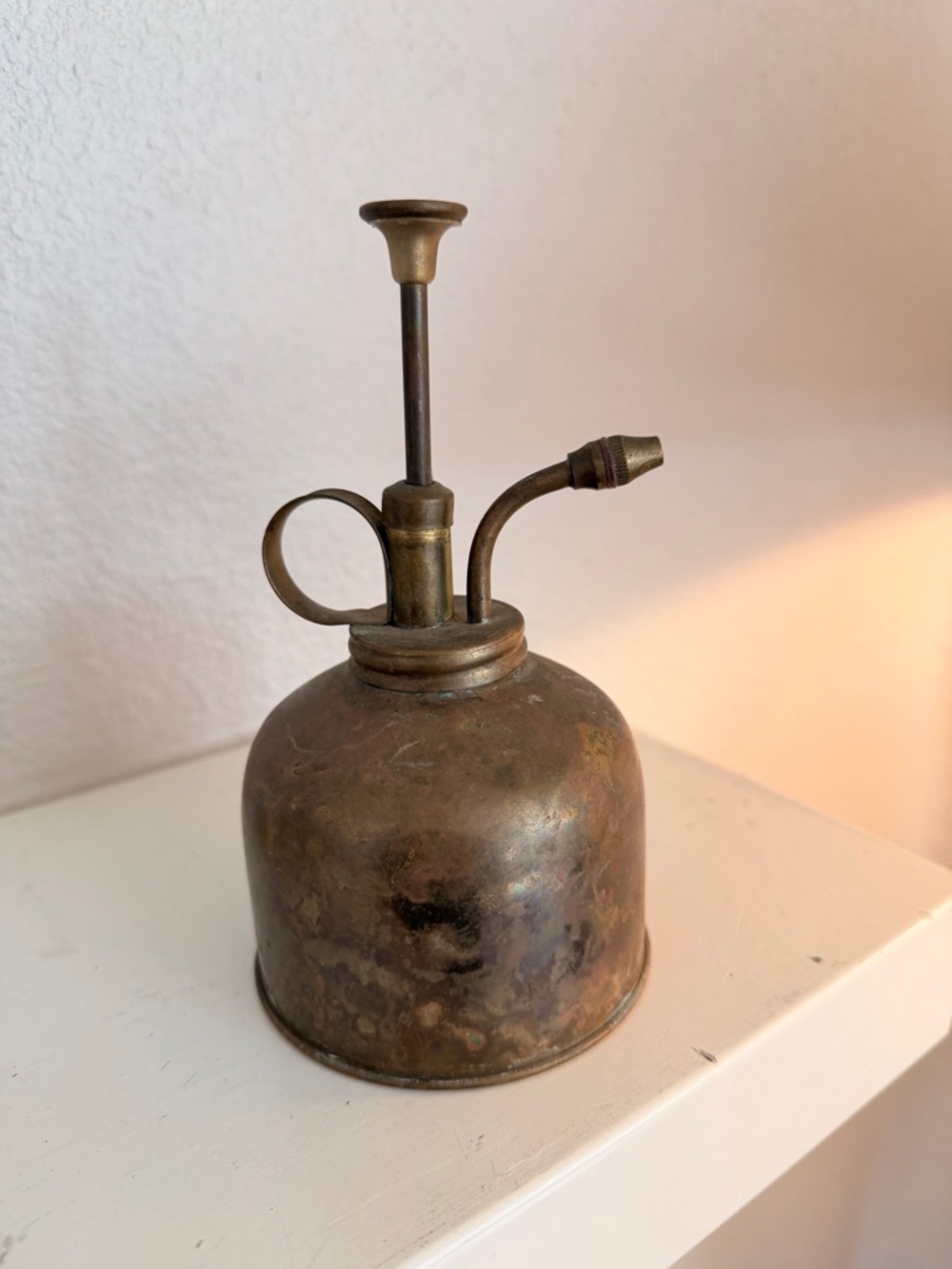 Vintage Brass Plant Mister Sprayer Garden Decor Industrial Style